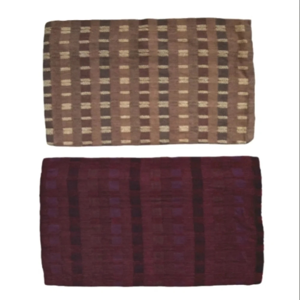 DOI TUNG Mae Fah Luang Foundation Set of 3 Hand Made Zipper Accent Pillow Covers